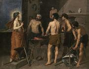 Diego Velazquez The Forge of Vulcan (df01) china oil painting reproduction